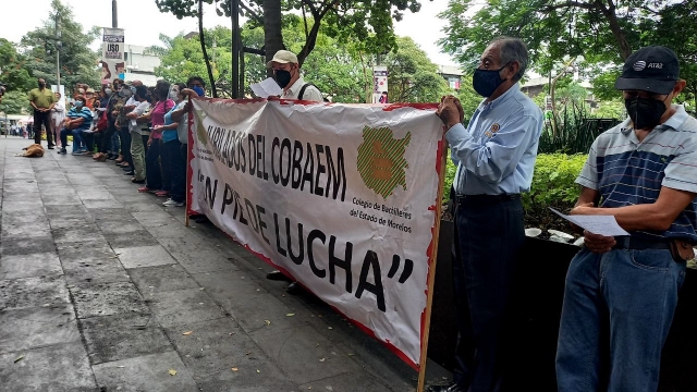 Nueva protesta de jubilados del Cobaem