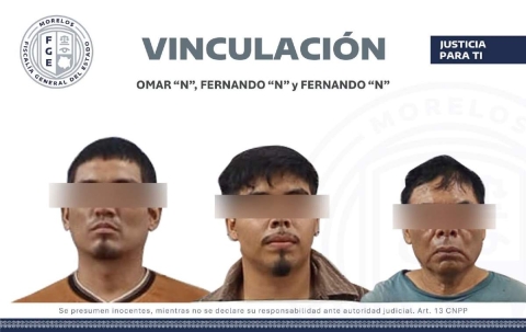 A proceso, cuatro hombres arrestados en cateo