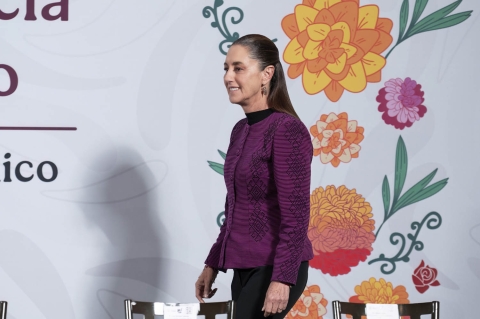 Sheinbaum planea mitin por siete a&ntilde;os de la Cuarta Transformaci&oacute;n