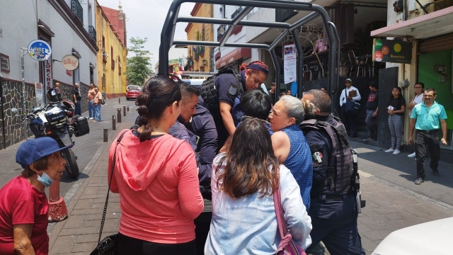 Detienen a joven en el centro de Cuernavaca