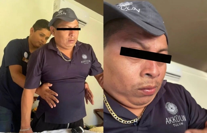 Turista encuentra a empleado drogado en su habitación de hotel en Tulum