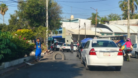 #AlertaVial Rejilla pluvial da&ntilde;ada en circuito ALM