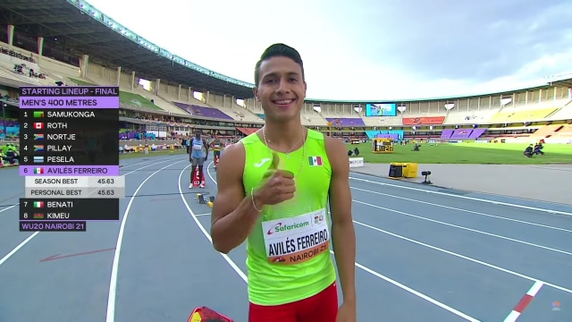 El &quot;Flash de Cuautla&quot; conquistó medalla de plata en el mundial Sub 20 de atletismo