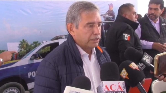 El alcalde expresó su apoyo a la familia de Alfonso Díaz.