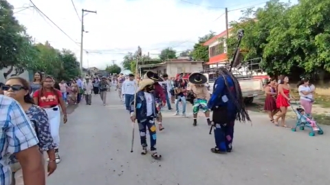 Se presentan Tecuanes de Tetelpa en Jojutla
