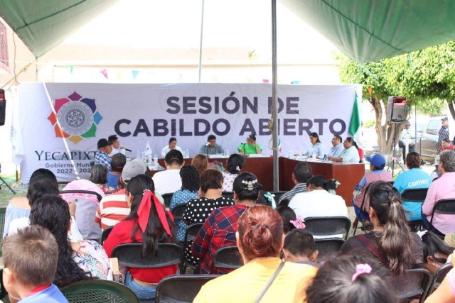 El gobierno municipal mantiene la realización de sesiones de Cabildo abiertas.