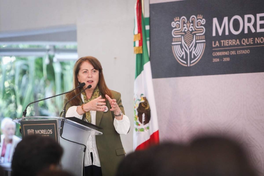 Durante el evento, la mandataria informó que la Secretaría de Economía del Gobierno de México otorgó la denominación de origen del Chinelo a la entidad. 