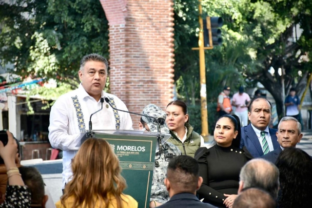 En Cuautla, Miguel &Aacute;ngel Urrutia afirm&oacute; que la videovigilancia es un paso para atacar el delito en la regi&oacute;n. 