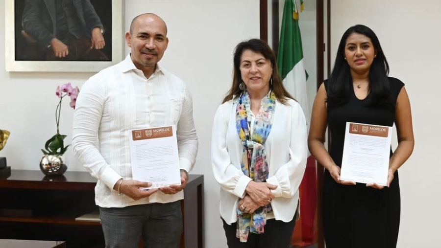 Designa gobernadora de Morelos a quienes estarán al frente de las secretarías de Hacienda y Administración