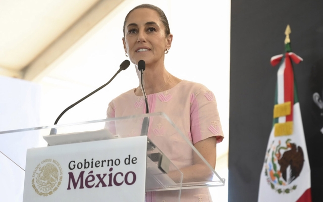 Sheinbaum pide a Estados Unidos detener tr&aacute;fico de armas a M&eacute;xico