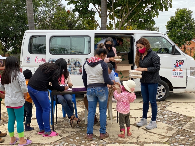 Lleva DIF Cuernavaca el &#039;Comedor Rodante&#039; a Buenavista del Monte