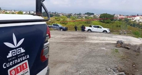  Hallan un cadáver calcinado en Cuernavaca