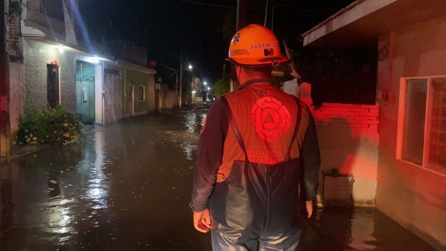 Informa CEPCM sobre diversas afectaciones en la zona oriente, tras lluvias