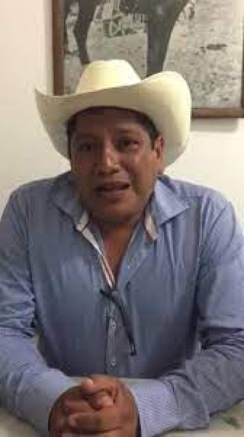   Raúl Ciriaco Villanueva, comisariado ejidal de Puente de Ixtla.