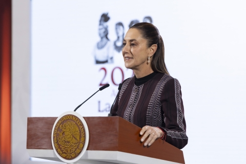 Sheinbaum asegura que las negociaciones con EU avanzan; evita hablar de Canadá