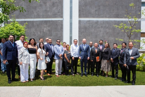 Fiscal Édgar Maldonado sostiene reunión con asociaciones de abogadas y abogados de Morelos