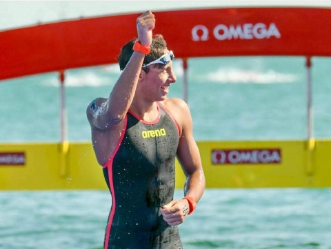 Paulo Strehlke finalizó como el mejor de la prueba.