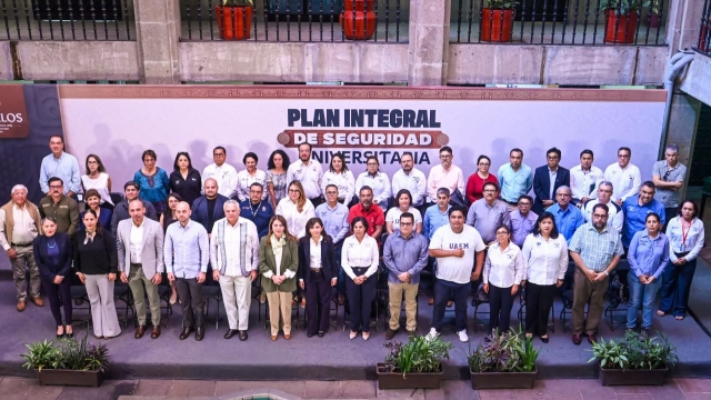 Formalizan gobernadora Margarita Gonz&aacute;lez Saravia y rectora de la UAEM implementaci&oacute;n del Plan Integral de Seguridad Universitaria
