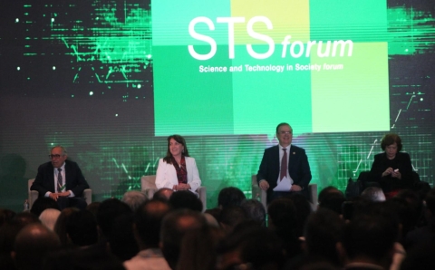Inauguran autoridades Foro Mundial de Ciencia, Tecnolog&iacute;a y Sociedad en el Centro de Convenciones Morelos