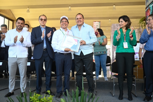Reafirma Cuauhtémoc Blanco que Morelos se posiciona como centro de negocios innovadores con mercados internacionales