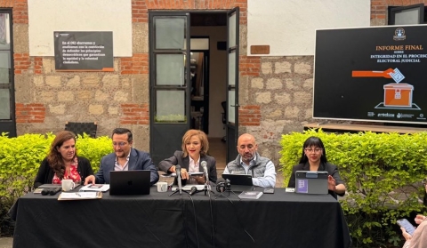 Observatorio Electoral Judicial concluye que elección judicial fue antidemocrática