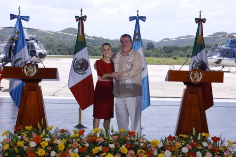 Presidente Arévalo impulsa la conexión del Tren Maya con Guatemala