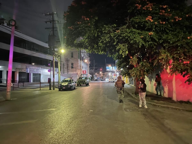 El ataque ocurrió en la calle Felipe Rivera Crespo.