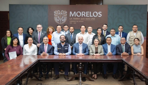 Coinciden Gobierno de M&eacute;xico y Morelos en avanzar en la construcci&oacute;n de un estado m&aacute;s justo y seguro
