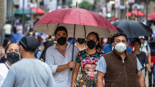 Lluvias, torbellinos y calor, de todo un poco en el país este sábado 23 de abril