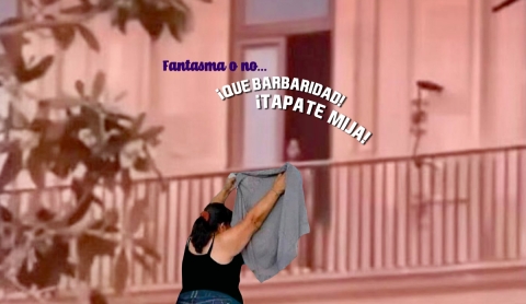 ¿Fantasma o malentendido? el video viral del balcón en SLP