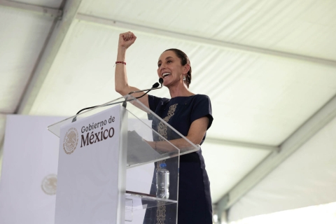 ‘El pueblo es sabio’, afirma Sheinbaum al elegir a un indígena mixteco en la Corte