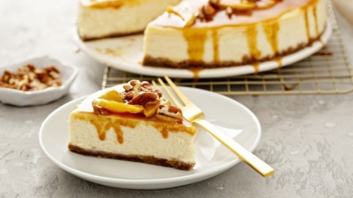 Dale sabor al día con un cheesecake de dulce de leche ¡perfecto para compartir en familia!