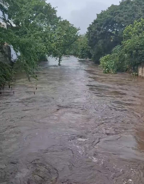 Las lluvias recientes han incrementado el nivel de los ríos que atraviesan el estado.