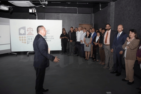 Acude gobernadora Margarita González Saravia al acto oficial de inauguración del Instituto de Procuración de Justicia