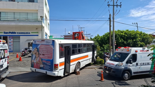 Accidente vial sobre avenida Domingo Diez esquina con San Cristóbal genera tráfico en la zona