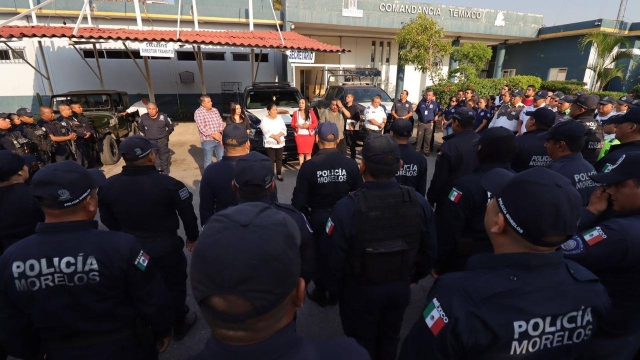 Temixco firma convenio en beneficio de policías con el Instituto de Crédito