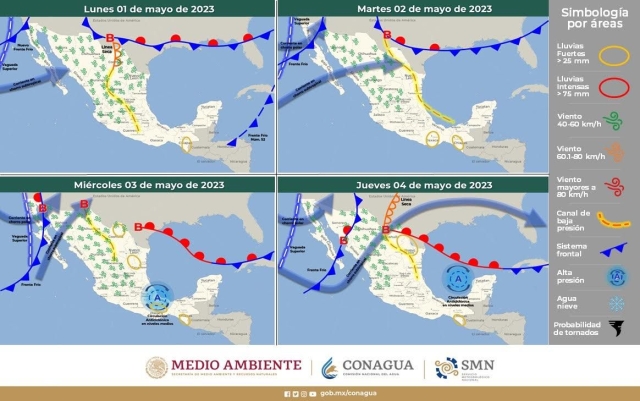 Semana con baja posibilidad de lluvias y con días calurosos para Morelos