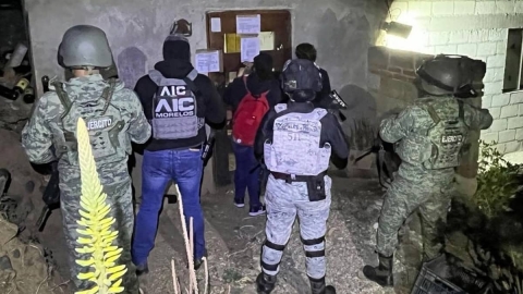 Capturan a presunto líder criminal en Cuernavaca