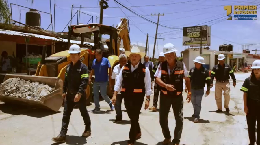 Cuernavaca avanza con obras sin precedente para mejorar el abasto de agua en la administración de José Luis Urióstegui Salgado