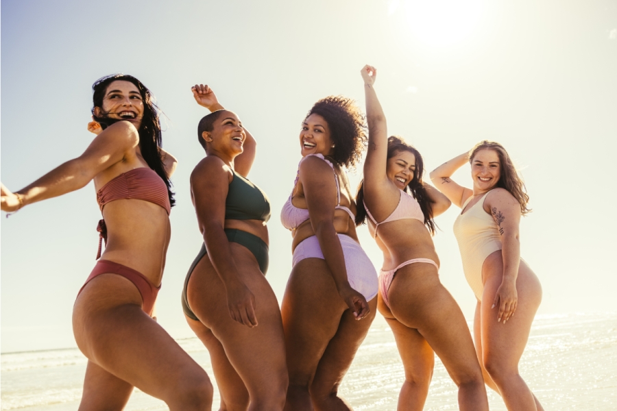 Cómo elegir el mejor traje de baño según tu tipo de cuerpo