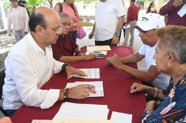 Las autoridades atendieron las peticiones de los ciudadanos.