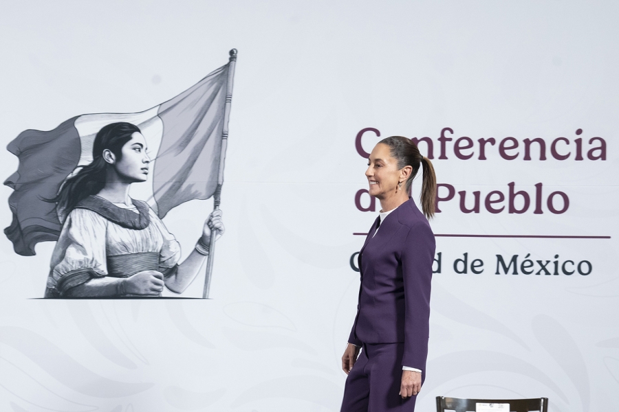 Sheinbaum convocará mitin en el Zócalo el 9 de marzo contra aranceles de Trump