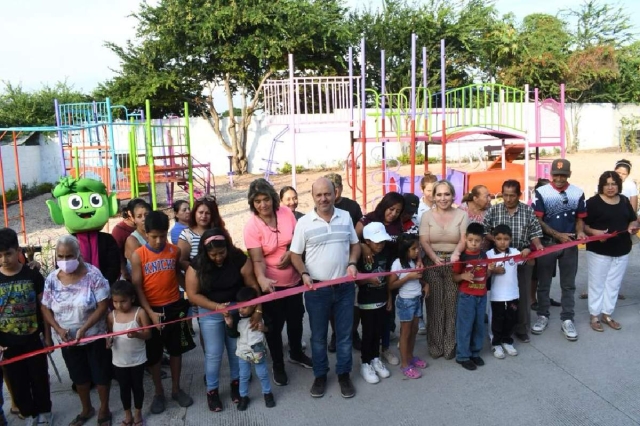 Los niños ahora tendrán un espacio público para divertirse.