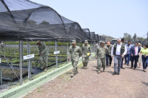 Comprometidos Gobierno de Morelos y Defensa Nacional con el medio ambiente y la seguridad ambiental