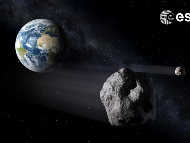 Durante semanas, la ESA creyó que un asteroide chocaría con la Tierra en 2023