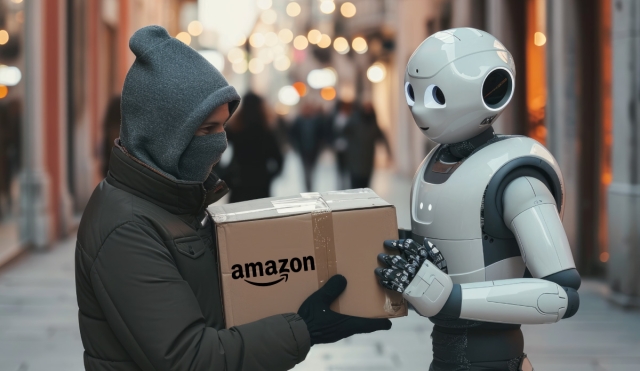 Amazon prueba robots humanoides para entregar pedidos a domicilio