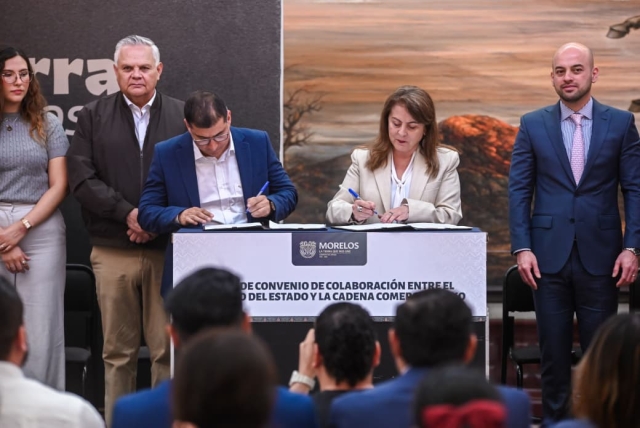 Establece gobierno de Margarita González Saravia acuerdos de colaboración con iniciativa privada