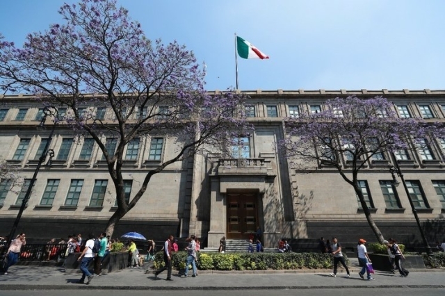 Recinto de la Suprema Corte, en la Ciudad de México.