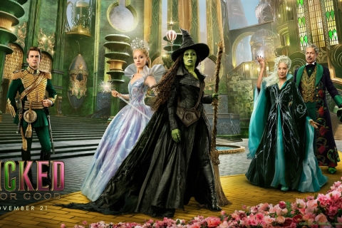 Wicked 2: For Good revela detrás de cámaras, nueva imagen de Elphaba y Glinda y anticipa un cierre épico