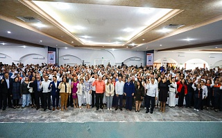 Refrenda gobernadora Margarita González Saravia coordinación y apoyo al magisterio morelense